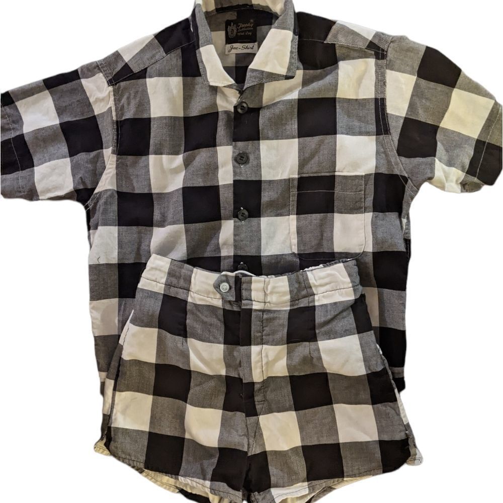 60s vintage MCM Trophy Collection‎ by Rob Roy boys swim outfit